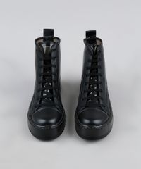 Bota-Coturno-Feminina-Oneself-com-Recorte-em-Vinil-Preta-9948234-Preto_5
