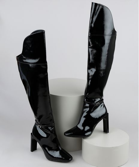 Bota-Feminina-Oneself-Over-The-Knee-em-Verniz-Salto-Alto-Preta-9948240-Preto_1