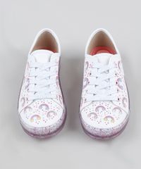 Tenis-Infantil-Molekinha-Arco-Iris-com-Glitter-Branco-9948752-Branco_5