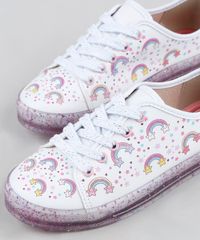 Tenis-Infantil-Molekinha-Arco-Iris-com-Glitter-Branco-9948752-Branco_6