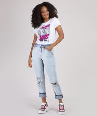Blusa-Feminina-Rachel-e-Ross-Friends-Manga-Curta-Decote-Redondo-Branca-9947946-Branco_3