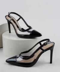 Scarpin-Feminino-Oneself-Salto-Alto-Fino-Bico-Fino-em-Vinil-Preto-9948244-Preto_1