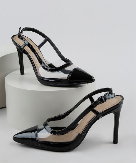 Scarpin-Feminino-Oneself-Salto-Alto-Fino-Bico-Fino-em-Vinil-Preto-9948244-Preto_1