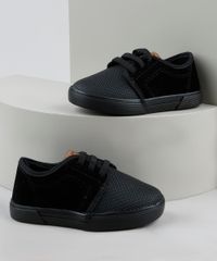 Tenis-Infantil-Molekinho-com-Textura-e-Suede-Preto-9949138-Preto_1