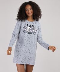 Camisola-Feminina-Mulher-Maravilha-Metalizada-Estampada-de-Estrelas-Manga-Longa-Cinza-Mescla-9928268-Cinza_Mescla_1