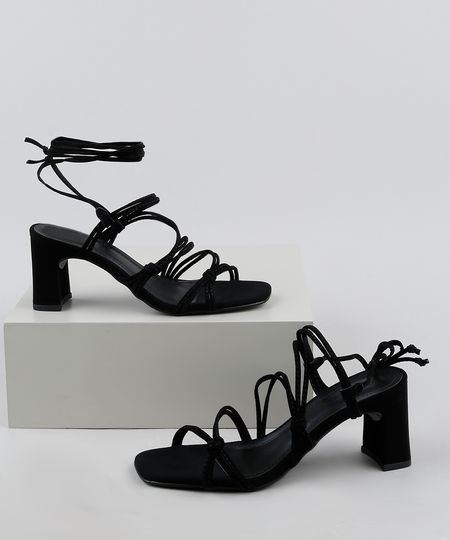 Sandalia-Feminina-Oneself-Salto-Medio-Tiras-Finas-com-No-em-Suede-Preta-9948233-Preto_1