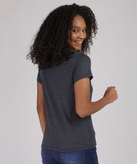 Blusa-Feminina-Stranger-Things-Manga-Curta-Decote-Redondo-Cinza-Mescla-Escuro-9943565-Cinza_Mescla_Escuro_2