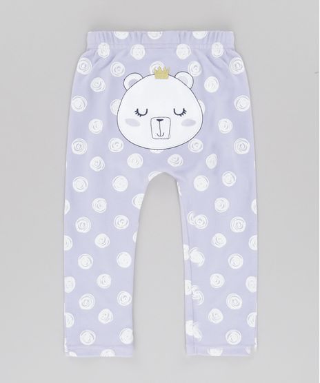 Calca-Estampada-Urso-em-Algodao---Sustentavel-Lilas-8580571-Lilas_1