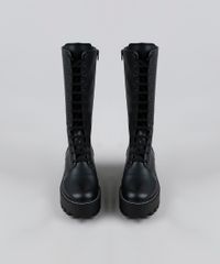 Bota-Coturno-Feminina-Oneself-Cano-Alto-com-Cadarco-Preta-9948237-Preto_5