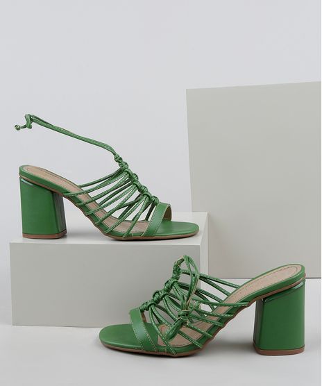 Sandalia-Feminina-Oneself-Salto-Alto-Grosso-com-Tiras-e-No-Verde-9948232-Verde_1