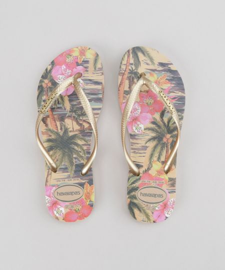 Chinelo-Havaianas-Estampado-Floral-Bege-8726590-Bege_1