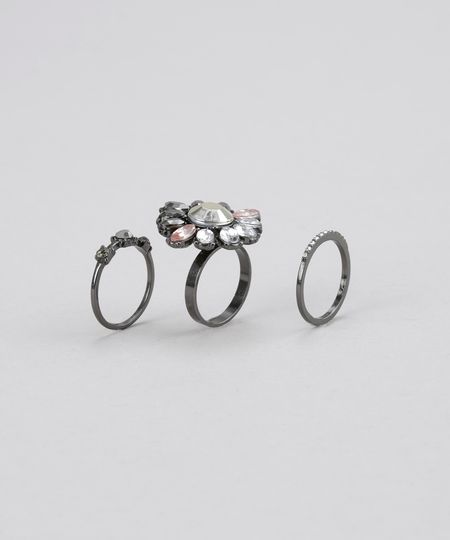Kit-de-3-Aneis-Grafite-8628350-Grafite_1 Kit-de-3-Aneis-Grafite-8628350-Grafite_1