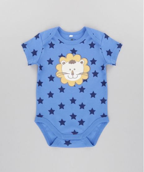 Body-Estampado-Leao-em-Algodao---Sustentavel-Azul-8580301-Azul_1