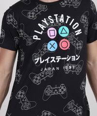 Camiseta-Juvenil-PlayStation-Manga-Curta-Preta-9899371-Preto_4