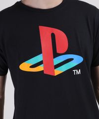 Camiseta-Juvenil-PlayStation-Manga-Curta-Preta-9873465-Preto_4