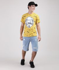 Camiseta-Juvenil-Bart-Simpsons-Estampada-Manga-Curta--Amarela-9541652-Amarelo_3
