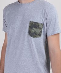 Camiseta-Juvenil-com-Bolso-Estampado-Camuflado-Manga-Curta-Cinza-Mescla-9944015-Cinza_Mescla_4