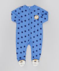 Macacao-Estampado-Leao-em-Algodao---Sustentavel-Azul-8580308-Azul_1