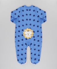 Macacao-Estampado-Leao-em-Algodao---Sustentavel-Azul-8580308-Azul_2