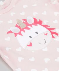 Body-Estampado-Unicornio-em-Algodao---Sustentavel-Rosa-Claro-8580350-Rosa_Claro_4