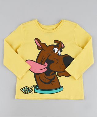 Camiseta-Infantil-Scooby-Doo-Manga-Longa-Amarela-9944606-Amarelo_1