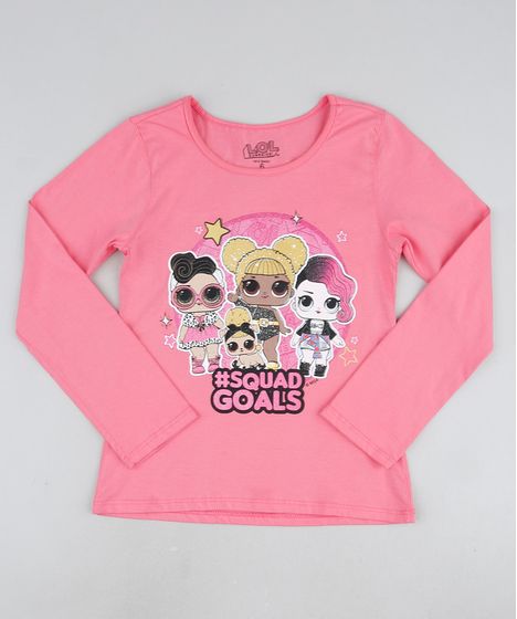 blusa infantil lol surprise