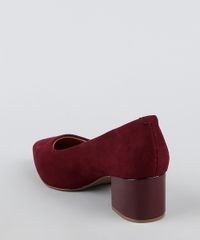 Scarpin-Feminino-Salto-Baixo-Grosso-Bico-Fino-Em-Suede-Vinho-9947847-Vinho_4