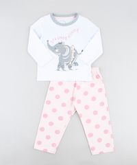 Pijama-Infantil-Elefante-Manga-Longa-Decote-Redondo-Branco-9950733-Branco_1