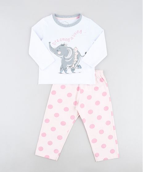Pijama-Infantil-Elefante-Manga-Longa-Decote-Redondo-Branco-9950733-Branco_1