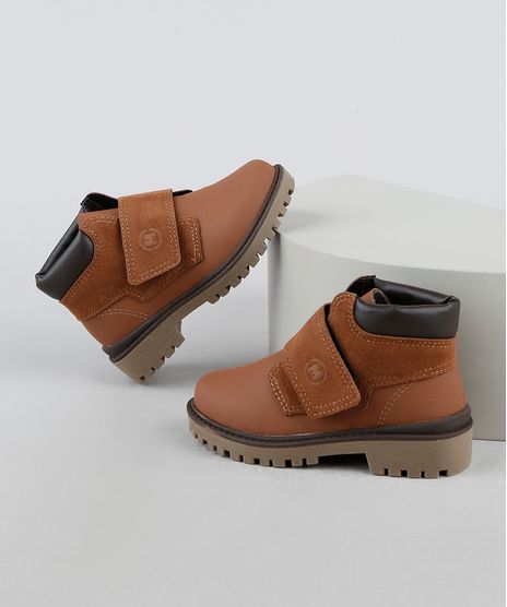 Bota-Coturno-Infantil-Molekinho-Cano-Curto-Marrom-9949143-Marrom_1