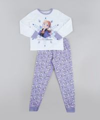 Pijama-Infantil-Anna-e-Olaf-Frozen-Manga-Longa-Lilas-9942767-Lilas_1