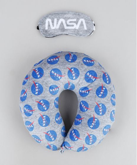 Kit-de-Apoio-de-Pescoco-NASA-Estampado---Tapa-Olho-Cinza-Mescla-9899242-Cinza_Mescla_1