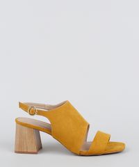 Sandalia-Feminina-Oneself-Salto-Grosso-Medio-Mostarda-9948285-Mostarda_2