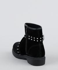 Bota-Infantil-Molekinha-Cano-Curto-com-Fivela-e-Tachas-Preta-9949110-Preto_4
