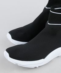 Tenis-Meia-Masculino-Oneself-Knit-Cano-Alto-Preto-9905014-Preto_3