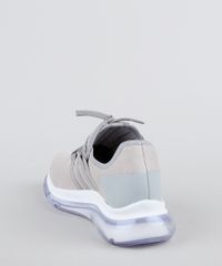 Tenis-Feminino-Actvitta-Knit-Running-com-Solado-Transparente-Cinza-Claro-9947314-Cinza_Claro_4