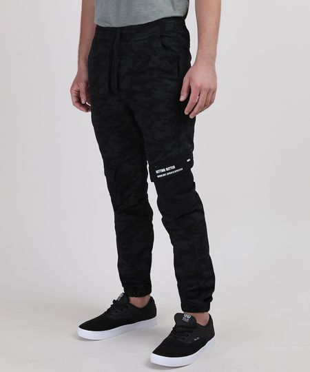Calca-de-Sarja-Juvenil-Jogger-Estampada-Camuflada-com-Cordao--Preta-9886341-Preto_1 Calca-de-Sarja-Juvenil-Jogger-Estampada-Camuflada-com-Cordao--Preta-9886341-Preto_1