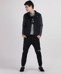 Calca-de-Sarja-Juvenil-Jogger-Estampada-Camuflada-com-Cordao--Preta-9886341-Preto_3