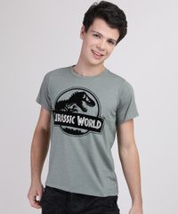 Camiseta-Juvenil-Jurassic-World-Manga-Curta-Verde-Militar-9876753-Verde_Militar_1