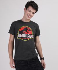 Camiseta-Juvenil-Jurassic-Park-Manga-Curta-Cinza-Mescla-Escuro-9710562-Cinza_Mescla_Escuro_1