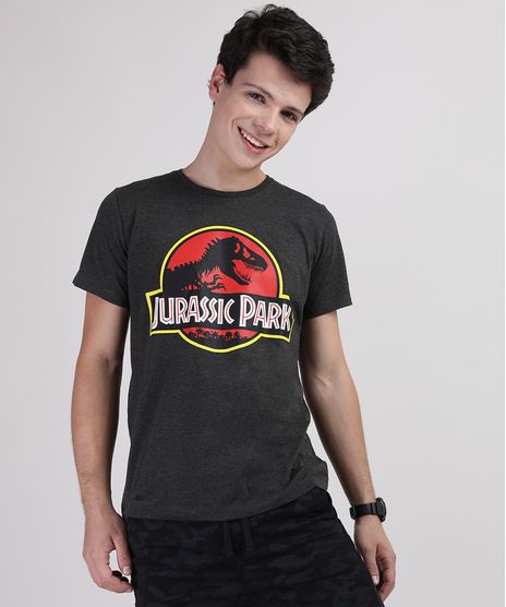 Camiseta-Juvenil-Jurassic-Park-Manga-Curta-Cinza-Mescla-Escuro-9710562-Cinza_Mescla_Escuro_1