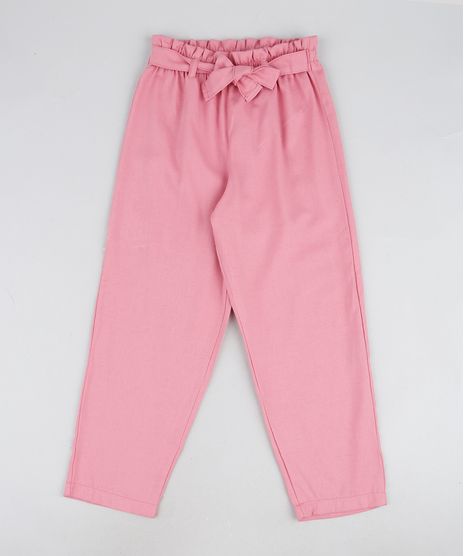 Calca-de-Sarja-Infantil-Clochard-Rosa-9944837-Rosa_1