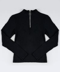 Blusa-Juvenil-Canelada-Gola-Alta-com-Ziper-Manga-Longa-Preta-9912438-Preto_1