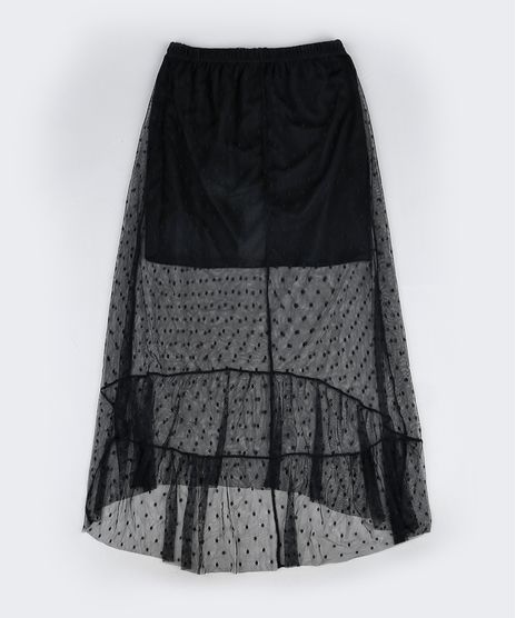 Saia-Juvenil-Midi-Com-Tule-e-Babado-Preta-9943451-Preto_1