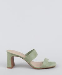 Tamanco-Feminino-Oneself-com-Tiras-em-Suede-Salto-Medio-Verde-9948206-Verde_2