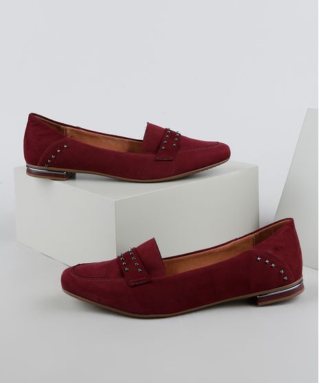 Sapatilha-Feminina-Vizzano-em-Suede-com-Tachinhas-Vinho-9948633-Vinho_1