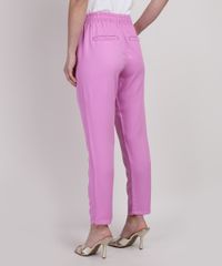 Calca-Feminina-Cintura-Alta-Alfaiatada-com-Bolsos-Lilas-9950925-Lilas_2