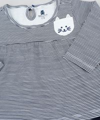 Conjunto-Infantil-Blusa-Listrada-Gatinho-Manga-Longa---Calca-Legging-Preto-9919752-Preto_5