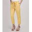 Calca-Feminina-Clochard-Cintura-Super-Alta-Alfaiatada-com-Faixa-para-Amarrar-Amarela-9950888-Amarelo_1