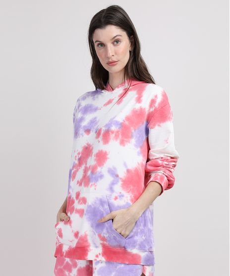 Blusao-de-Moletom-Feminino-Mindset-Estampado-Tie-Dye-com-Capuz-e-Bolso-Multicor-9951152-Multicor_1